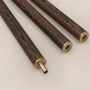 【Yoga Accessories】 Wooden Yoga Stick (can be disassembled into 3 segments)