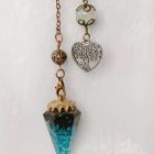 Aquamarine Crystal Pendulum